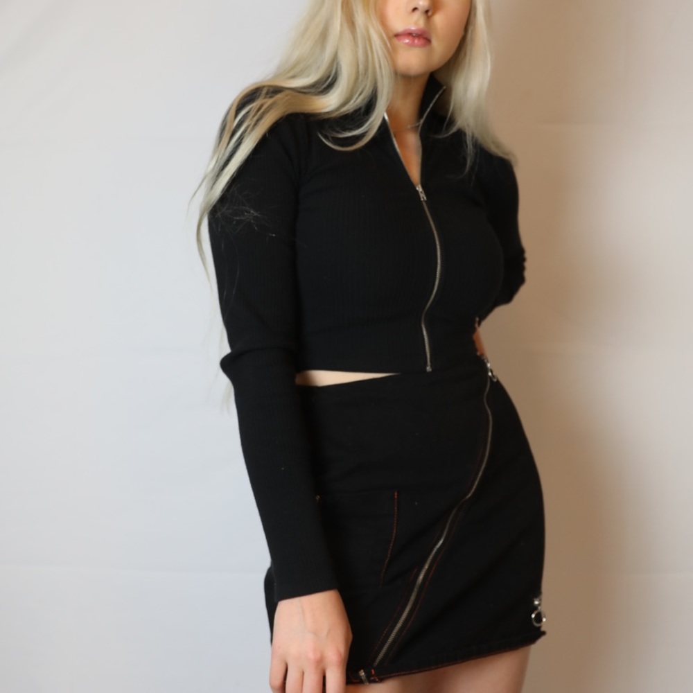 BDG urban Outfitters zipper denim skirt